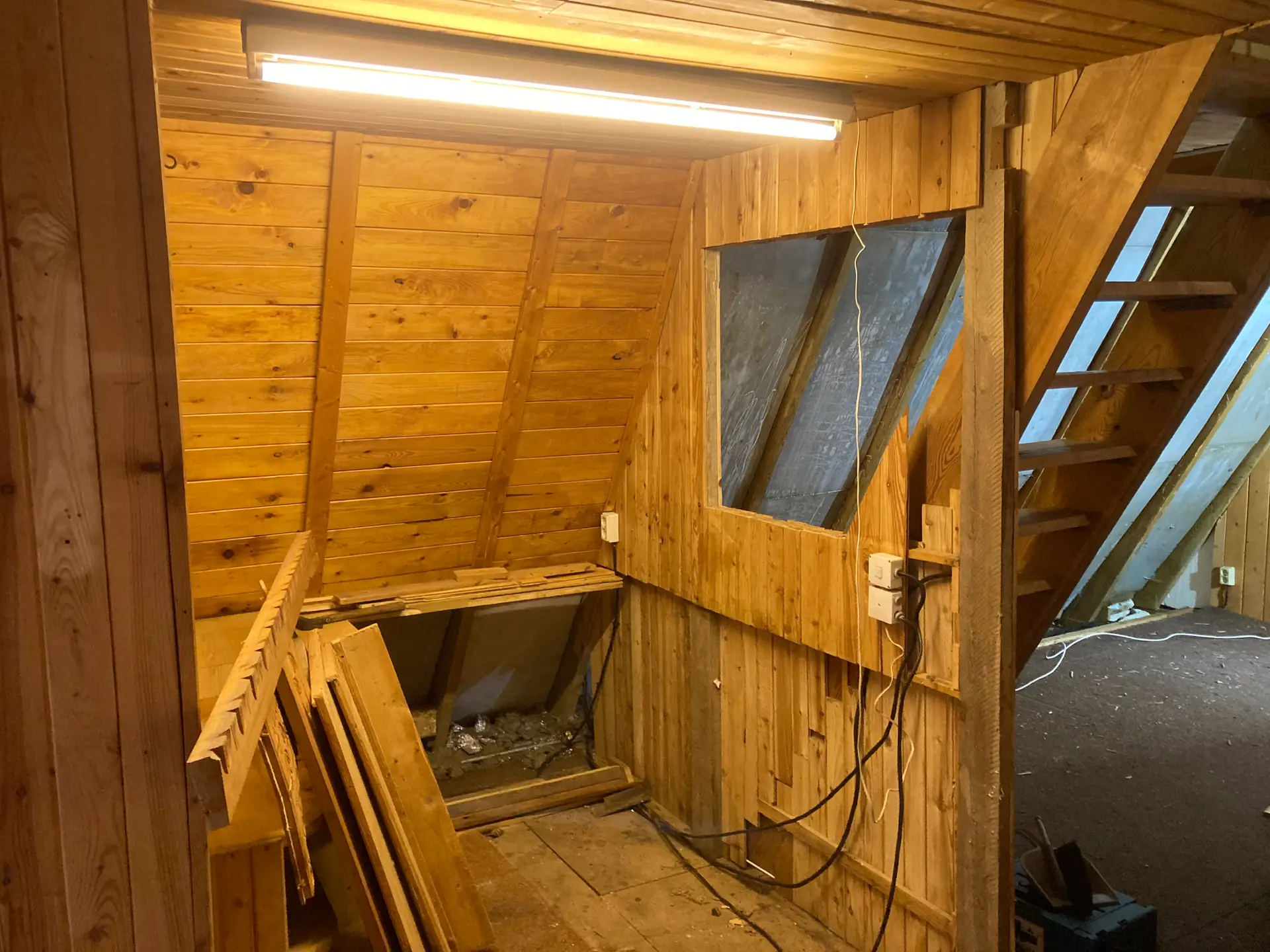 The old kitchen