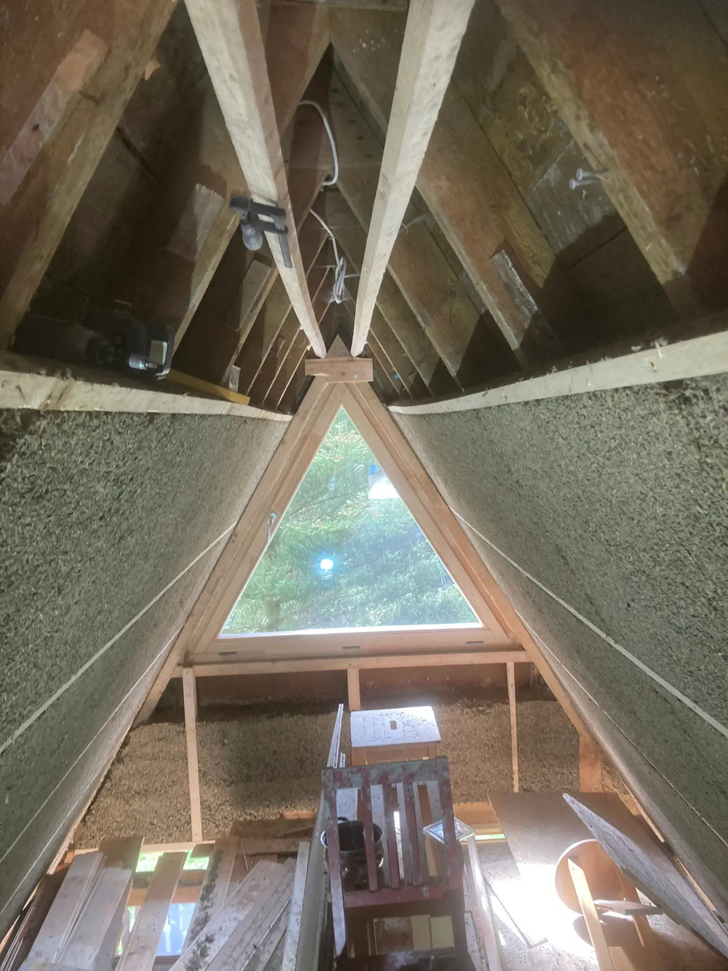Roof section getting higher