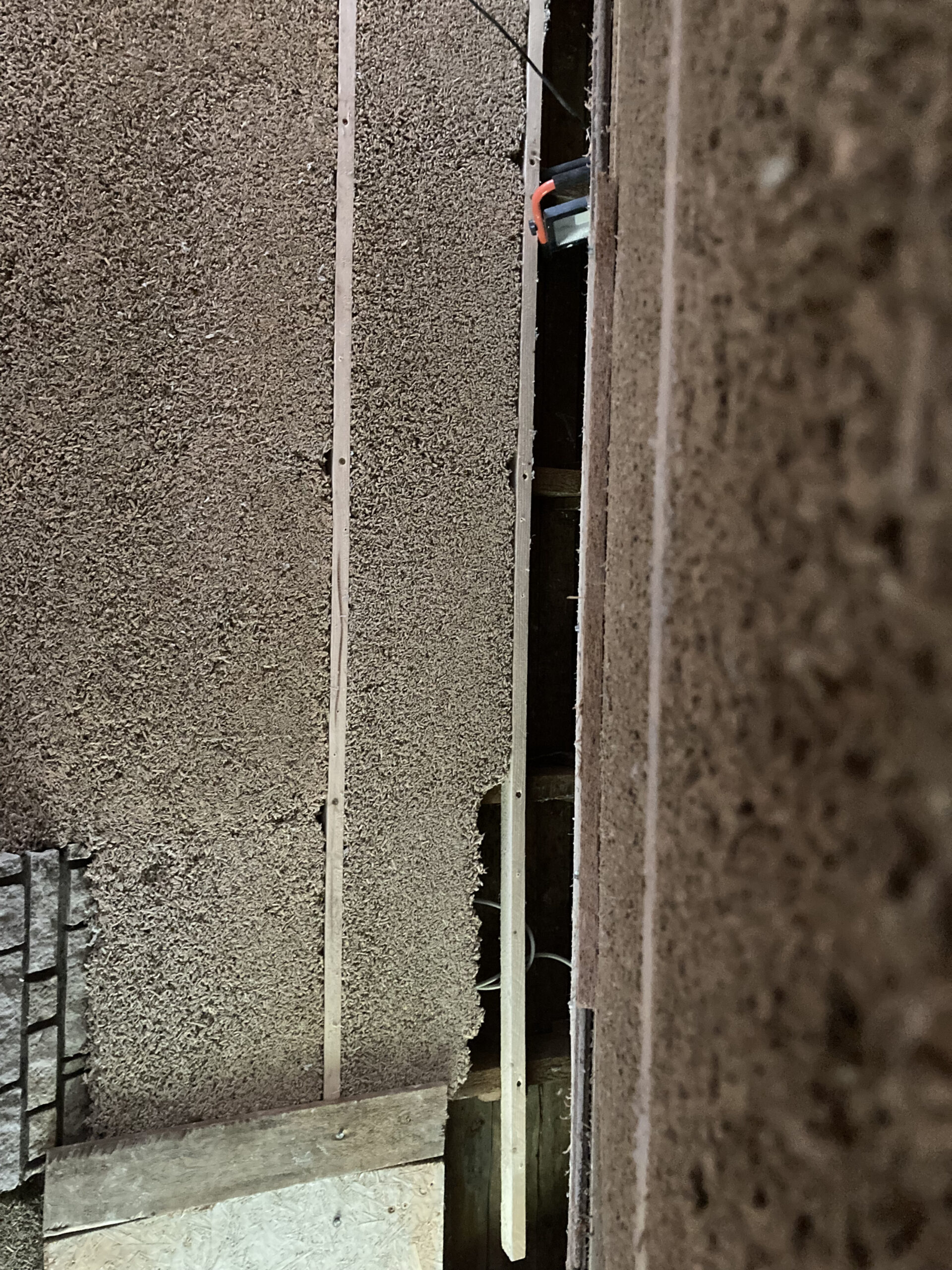 Too small a gap to fill with Hempcrete